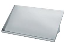 42-inch Stainless Steel Slant Rack Shelf 1 42-inch Stainless Steel Slant Rack Shelf